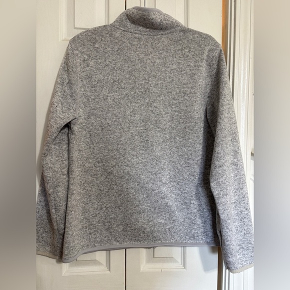 Swiss+Tech Women's Ivory Fleece Lined Zippered Gray Jacket XL - Picture 5 of 11